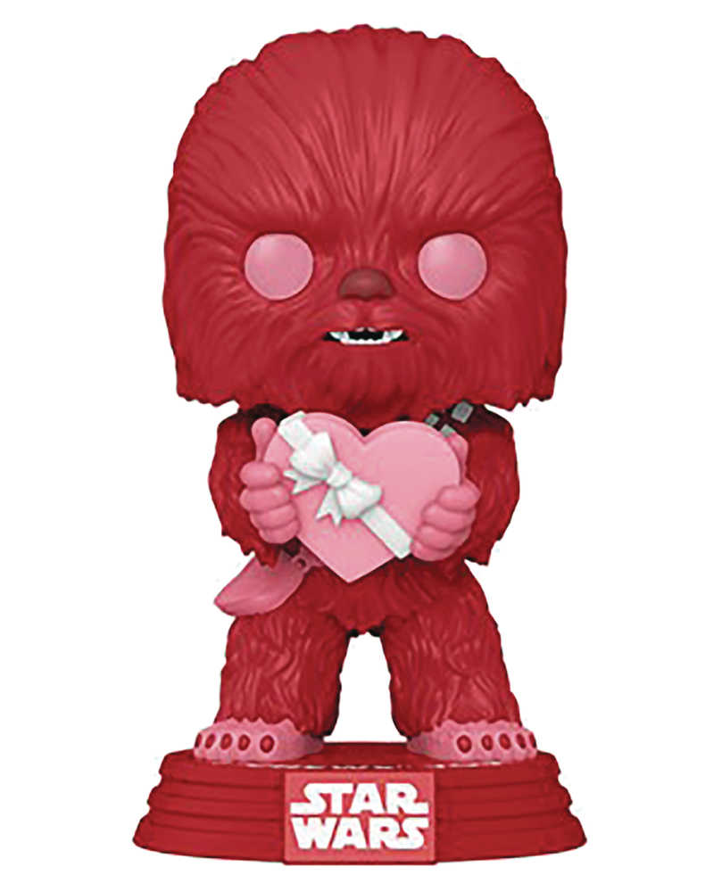 Pop Star Wars Valentines Cupid Chewbacca Vinyl Figure  | Odin's Place