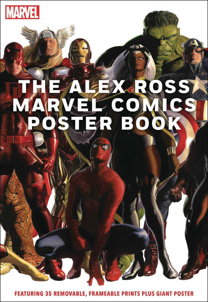 Alex Ross Marvel Comics Poster Book Softcover | Dragon's Lair Comics and Fantasy Houston TX