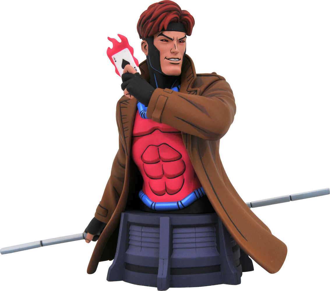 Marvel Animated X-Men Gambit 1/7 Scale Bust | Dragon's Lair Comics and Fantasy Houston TX
