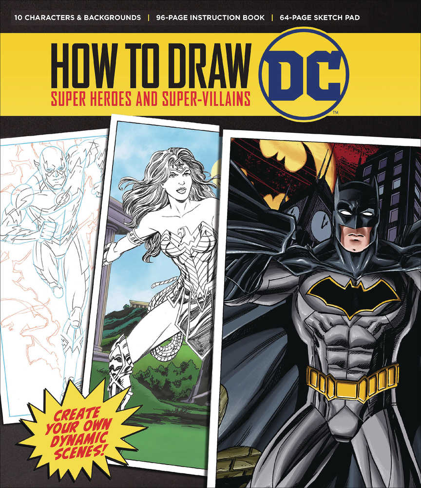 How To Draw DC Softcover  | Dragon's Lair Comics and Fantasy Houston TX