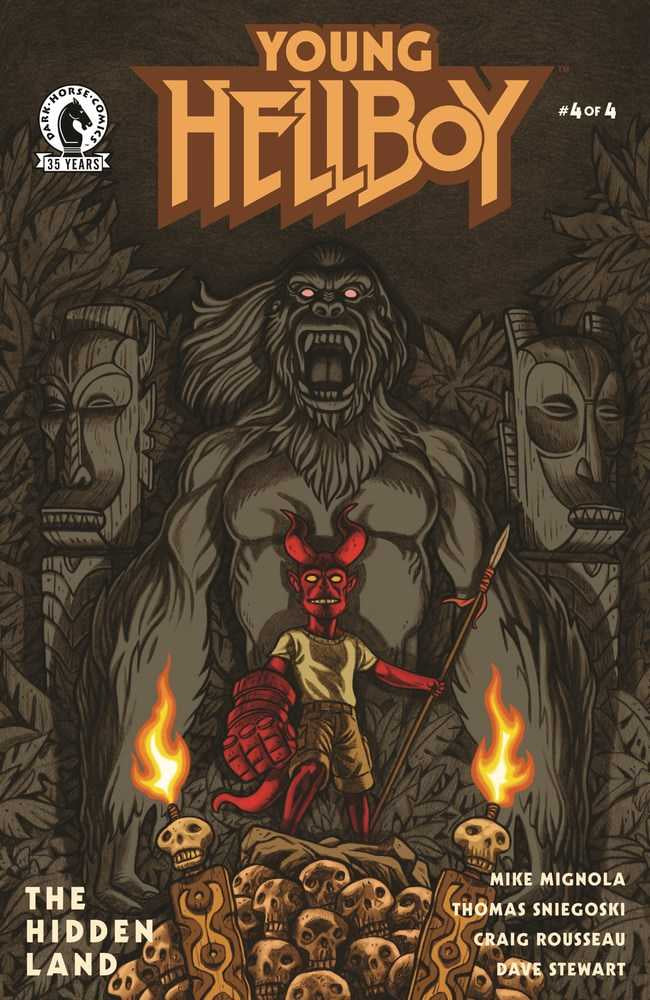Young Hellboy The Hidden Land #4 (Of 4) Cover B Carpenter | Dragon's Lair Comics and Fantasy Houston TX