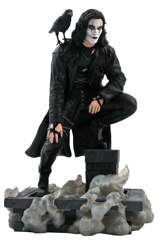 Crow Movie Gallery Rooftop PVC Statue | Dragon's Lair Comics and Fantasy Houston TX