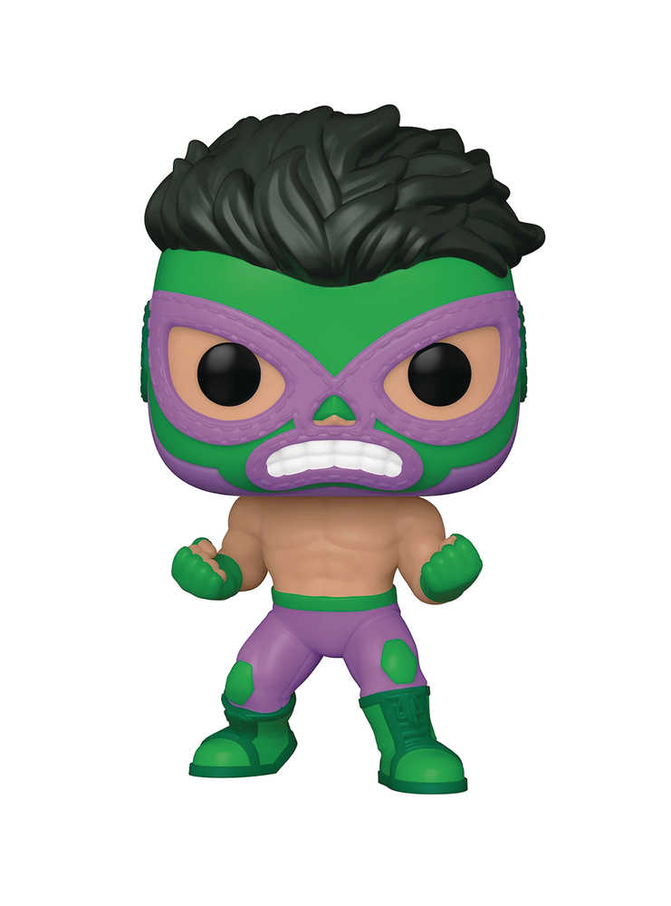 Pop Marvel Luchadores Hulk Vinyl Figure | Odin's Place