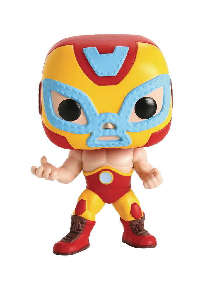 Pop Marvel Luchadores Iron Man Vinyl Figure | Odin's Place