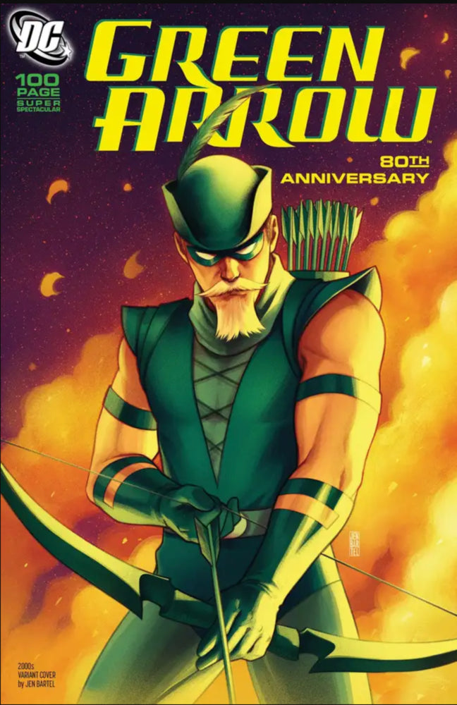 Green Arrow 80th Anniversary 100-Page Super Spectacular #1 Cover H Jen Bartel 2000s Variant | Dragon's Lair Comics and Fantasy Houston TX