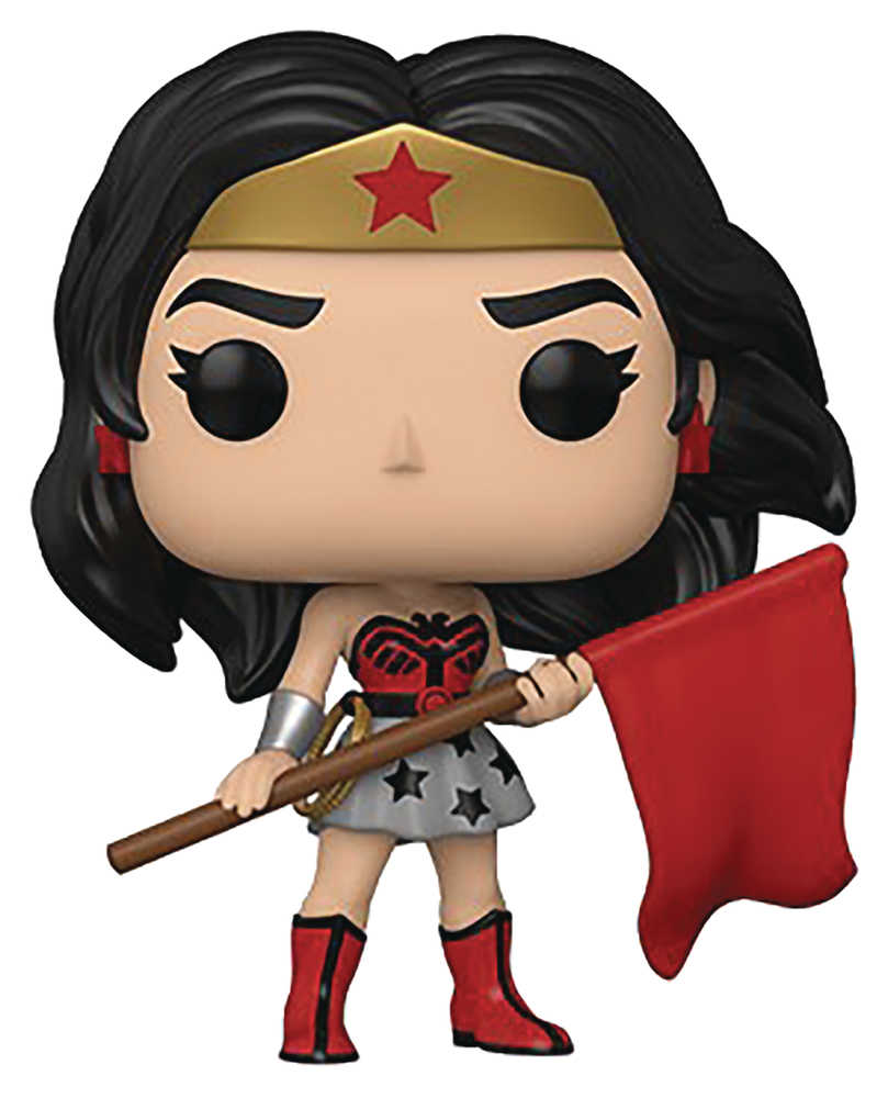 Pop Heroes Wonder Woman 80th Ww Superman Red Son Vinyl Figure | Odin's Place