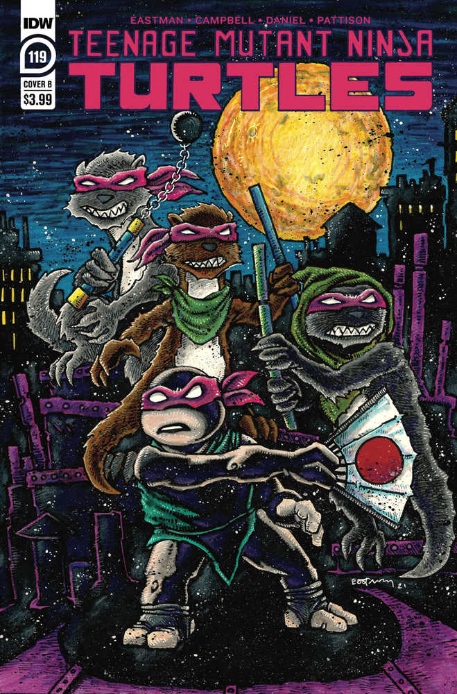 Teenage Mutant Ninja Turtles Ongoing #119 Cover B Eastman | Dragon's Lair Comics and Fantasy Houston TX