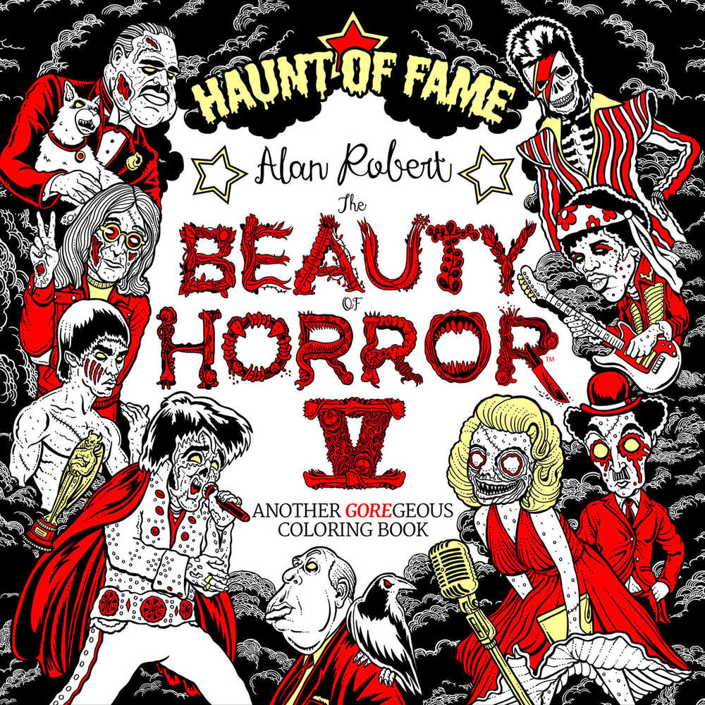 Beauty Of Horror Coloring Book Volume 05 Haunt Of Fame  | Odin's Place