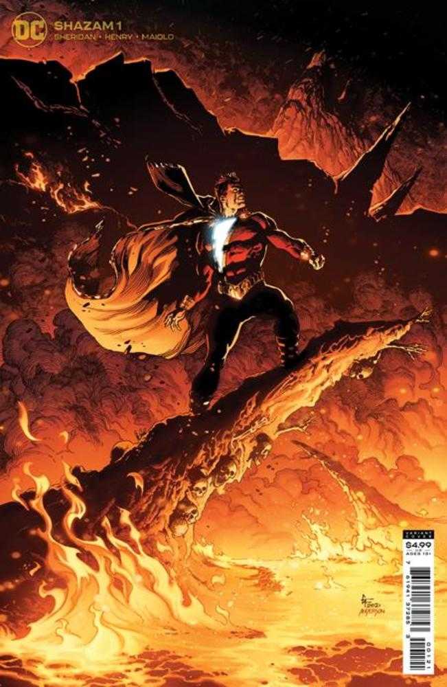 Shazam #1 (Of 4) Cover B Gary Frank Card Stock Variant | Dragon's Lair Comics and Fantasy Houston TX