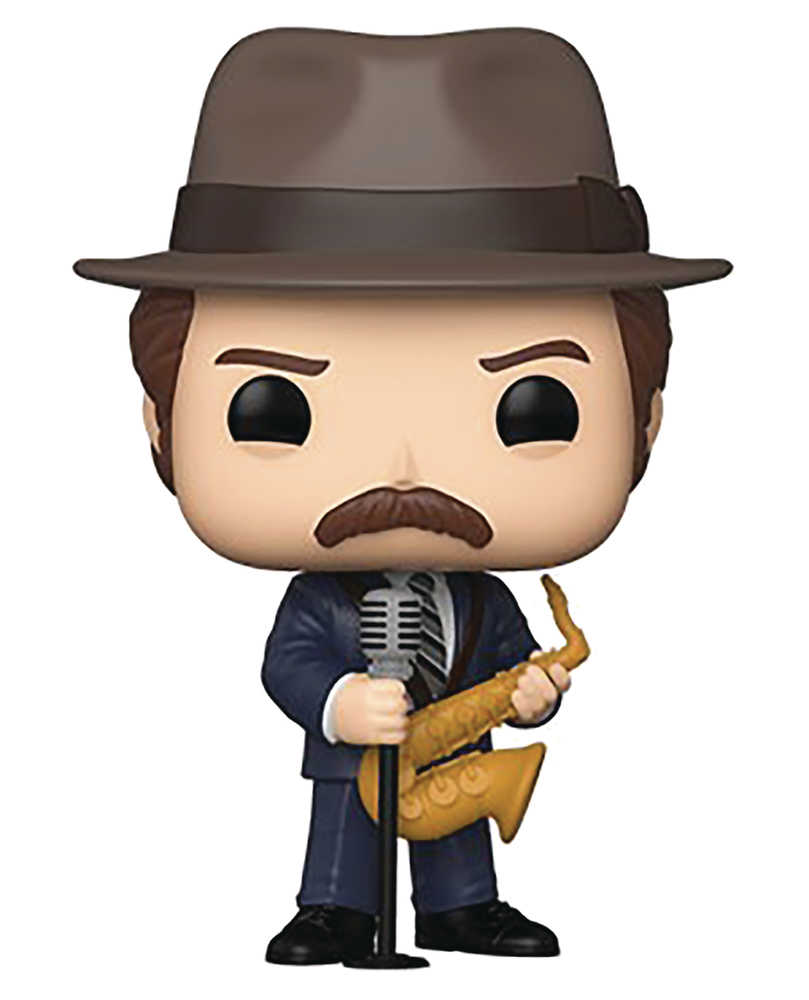 Pop TV Parks & Rec Duke Silver Vinyl Figure | Odin's Place