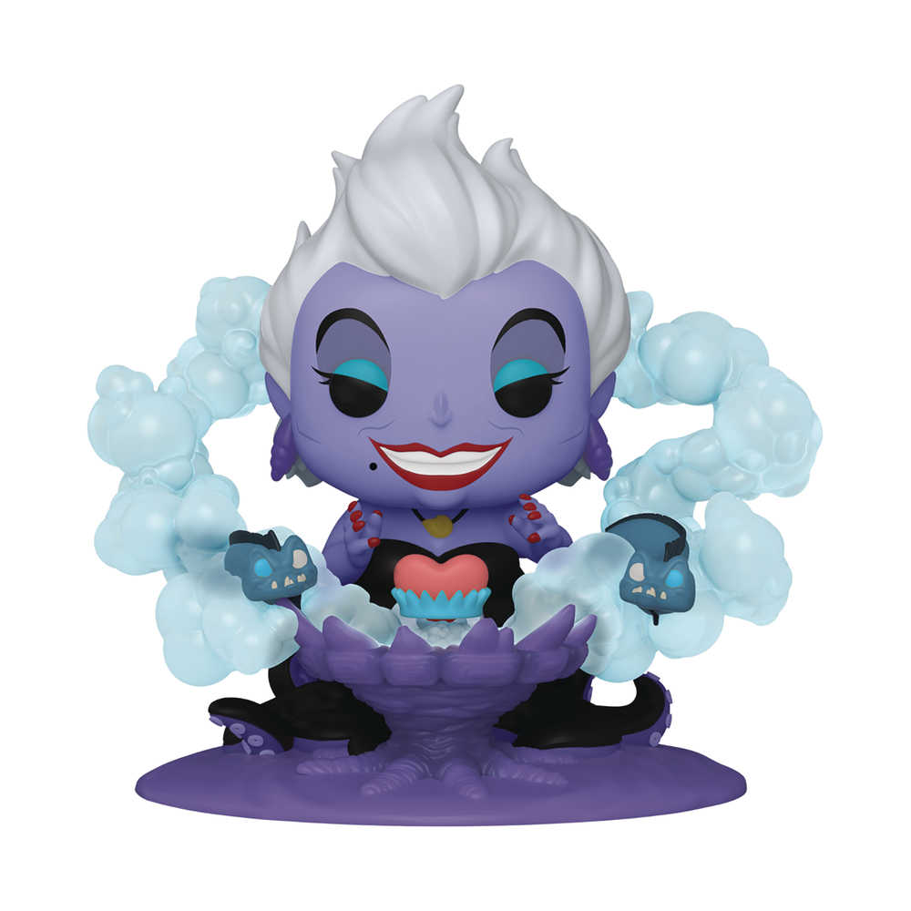 Pop Deluxe Disney Ursula On Throne Vinyl Figure | Dragon's Lair Comics and Fantasy Houston TX