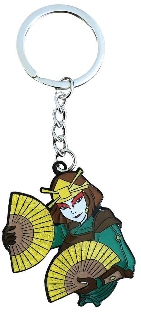 Avatar The Last Airbender Suki With Her Fans Keychain | Dragon's Lair Comics and Fantasy Houston TX