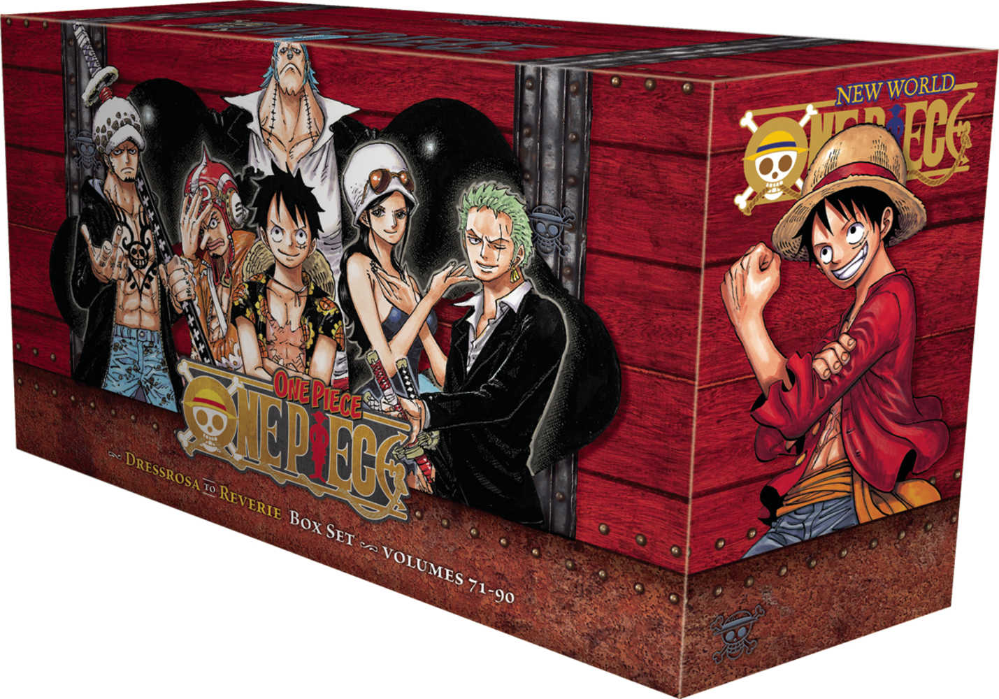 One Piece Graphic Novel Box Set Volume 04 Dressrosa To Reverie | Dragon's Lair Comics and Fantasy Houston TX