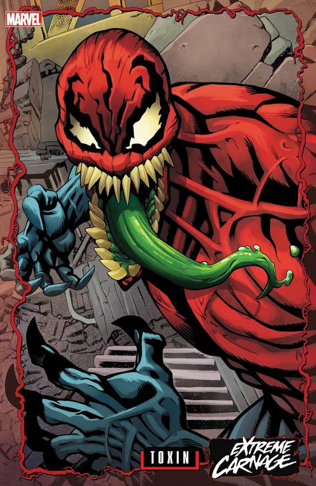 Extreme Carnage Toxin #1 Johnson Connecting Variant | Dragon's Lair Comics and Fantasy Houston TX