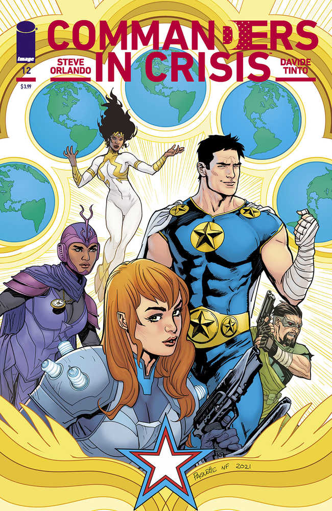 Commanders In Crisis #12 (Of 12) Cover B Paquette (Mature) | Dragon's Lair Comics and Fantasy Houston TX