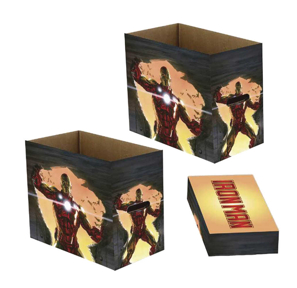 Marvel Invincible Iron Man 5pk Short Comic Storage Box | Dragon's Lair Comics and Fantasy Houston TX