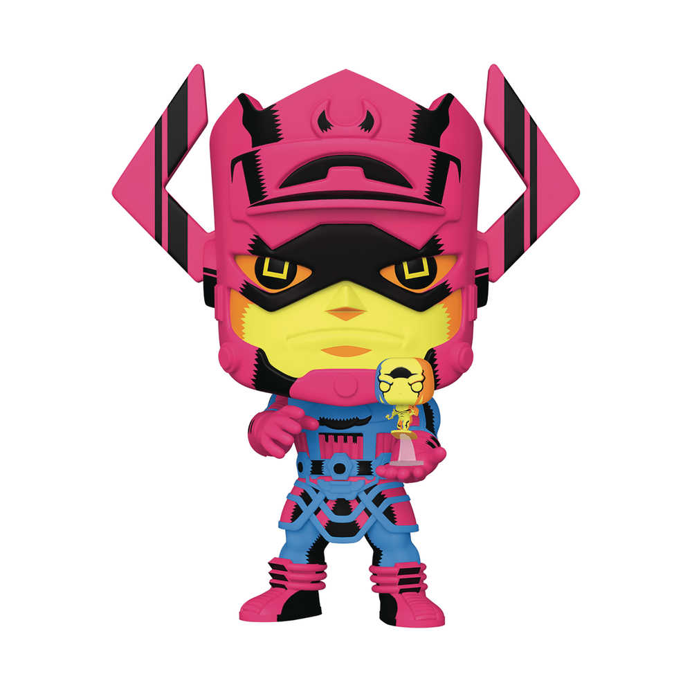 Pop Jumbo Marvel Galactus W/Surfer Previews Exclusive Blk Lt 10in Figure W/Chas | Odin's Place