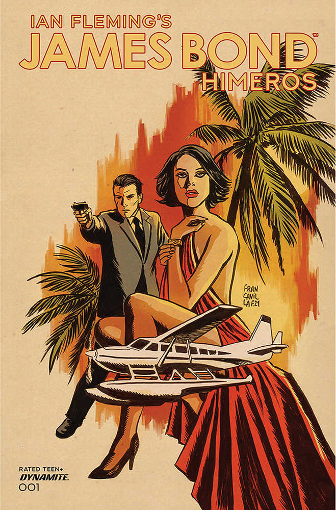 James Bond Himeros #1 Cover A Francavilla | Dragon's Lair Comics and Fantasy Houston TX