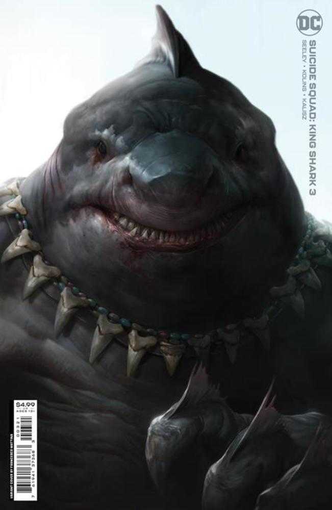Suicide Squad King Shark #3 (Of 6) Cover B Francesco Mattina Card Stock Variant | Dragon's Lair Comics and Fantasy Houston TX