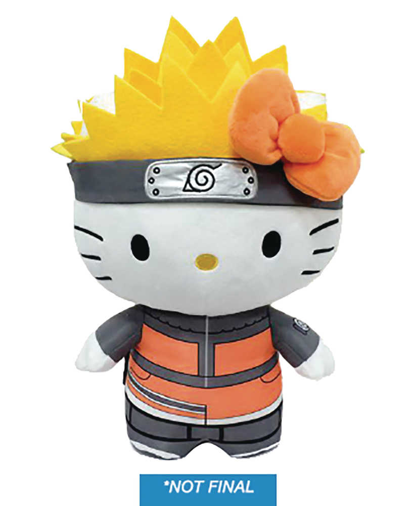 Naruto X Hello Kitty 13 Inch Plush Naruto | Dragon's Lair Comics and Fantasy Houston TX