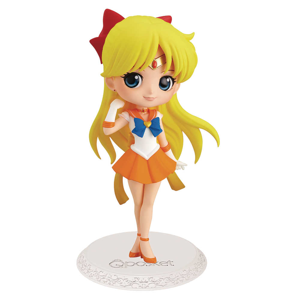 Sailor Moon Eternal Q-Posket Super Sailor Venus Ver1 Figure | Dragon's Lair Comics and Fantasy Houston TX