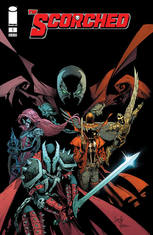 Spawn Scorched #1 Cover B Capullo | Dragon's Lair Comics and Fantasy Houston TX