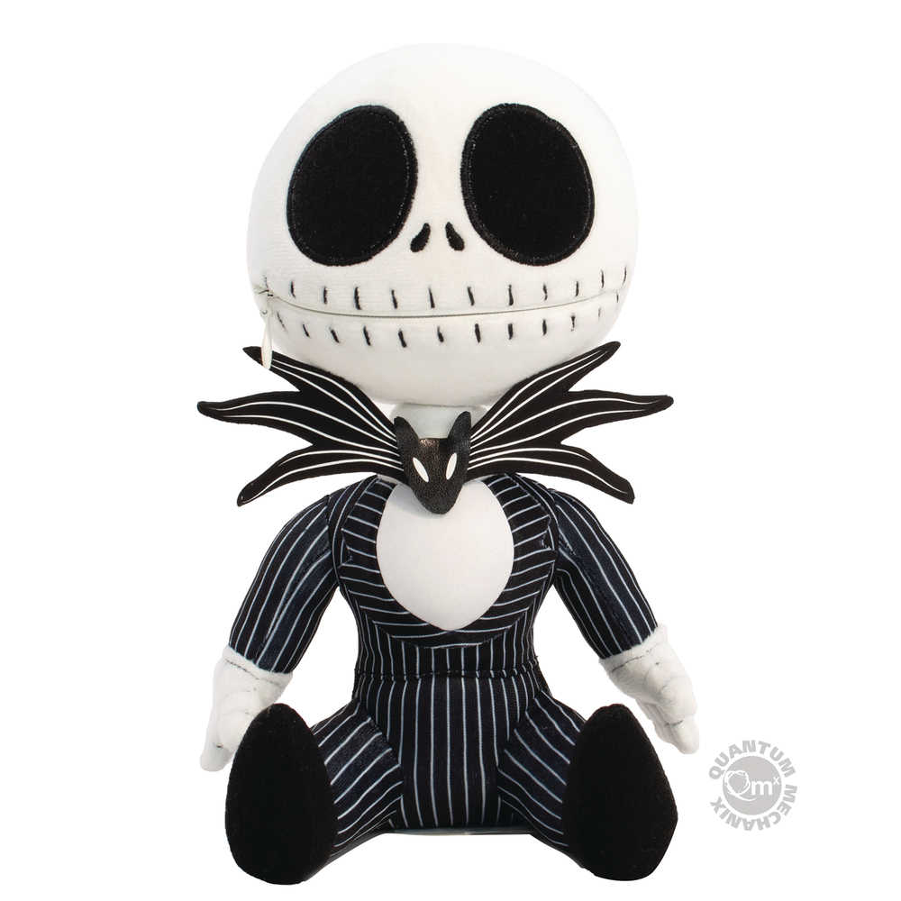 Disney Nbx Jack Skellington Zippermouth Plush | Dragon's Lair Comics and Fantasy Houston TX