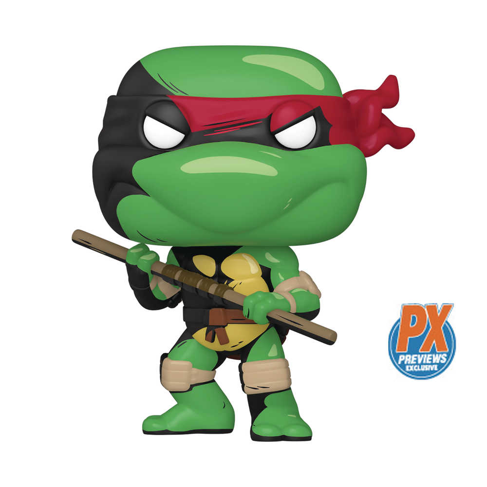 Pop Comics Teenage Mutant Ninja Turtles Donatello Previews Exclusive Vinyl Figure W/Black & White Chase | Dragon's Lair Comics and Fantasy Houston TX