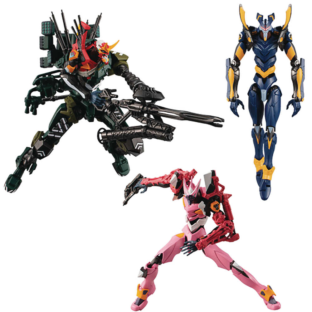 Evangelion Eva Frame 03 4pc Mini Figure Assortment | Dragon's Lair Comics and Fantasy Houston TX