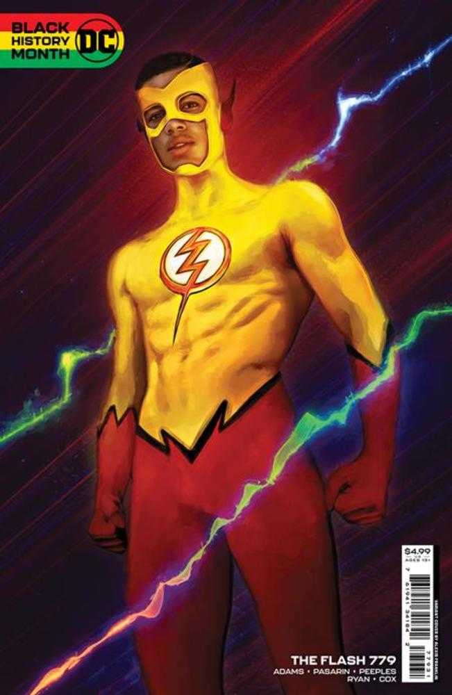 Flash #779 Cover C Alexis Franklin Black History Month Card Stock Variant | Dragon's Lair Comics and Fantasy Houston TX