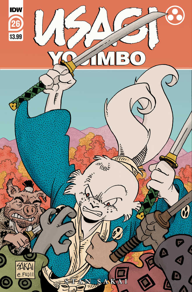 Usagi Yojimbo #26 Cover A Sakai | Dragon's Lair Comics and Fantasy Houston TX