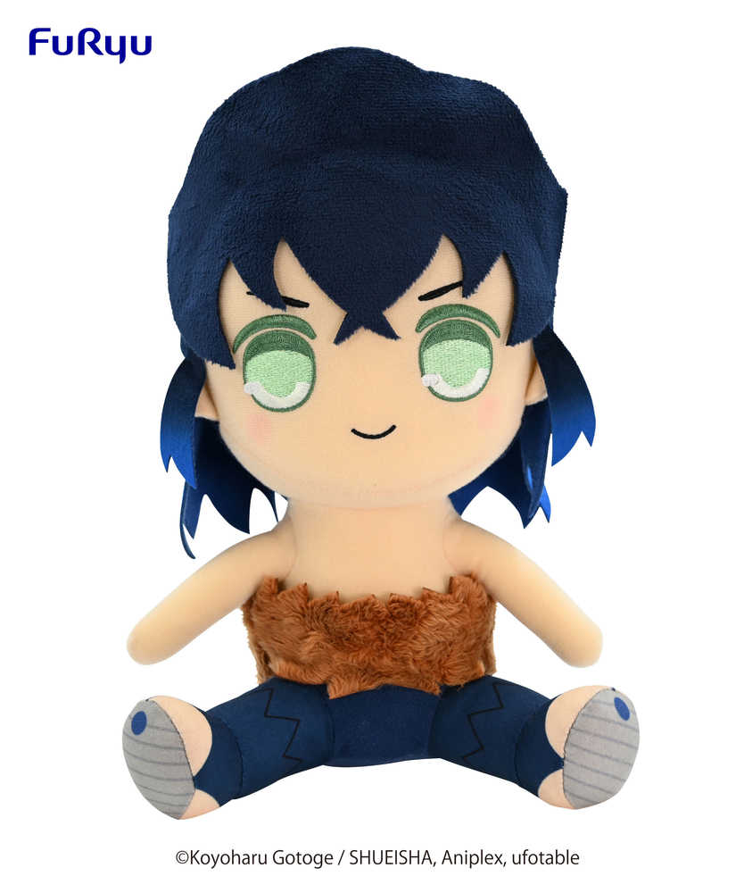 Demon Slayer Kimetsu Inosuke Hashibira Big Plush Toy | Dragon's Lair Comics and Fantasy Houston TX