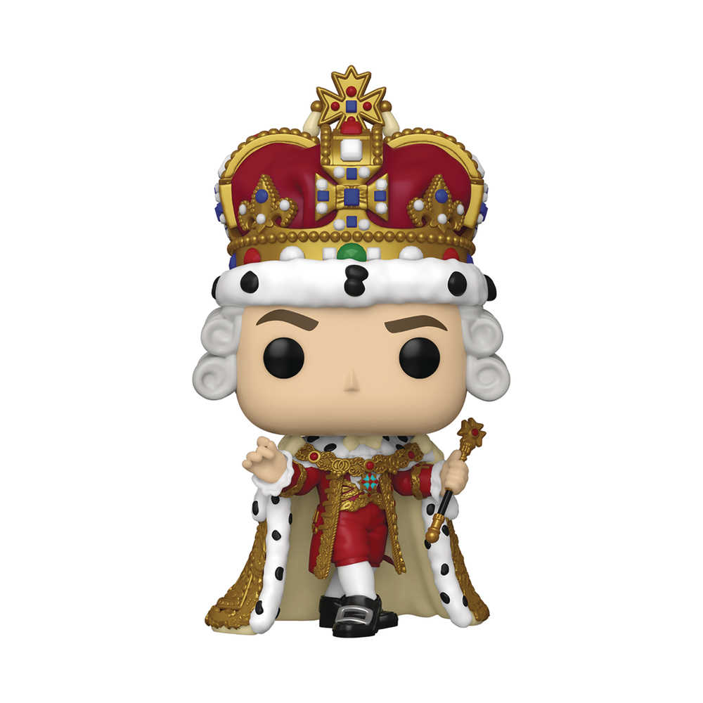 Pop Broadway Hamilton King George Vinyl Figure | Dragon's Lair Comics and Fantasy Houston TX