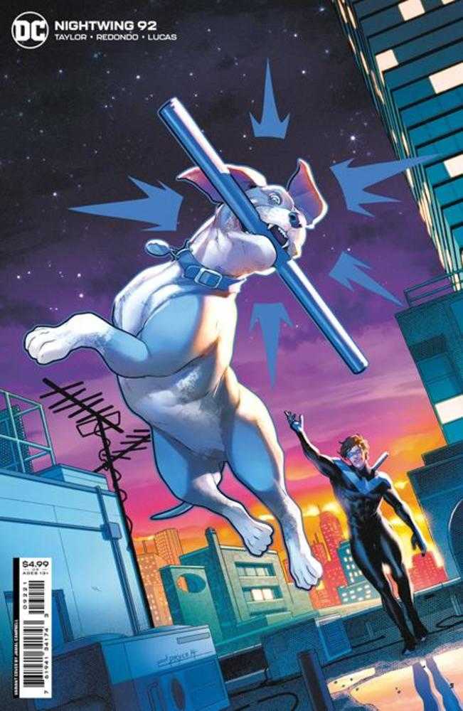 Nightwing #92 Cover B Jamal Campbell Card Stock Variant | Dragon's Lair Comics and Fantasy Houston TX