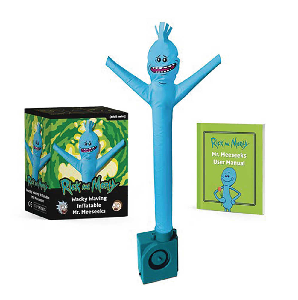 Rick & Morty Wacky Waving Inflatable Mr Meeseeks | Dragon's Lair Comics and Fantasy Houston TX