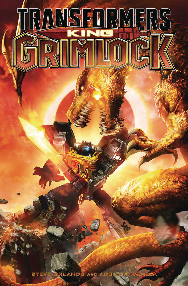 Transformers King Grimlock Hardcover | Dragon's Lair Comics and Fantasy Houston TX
