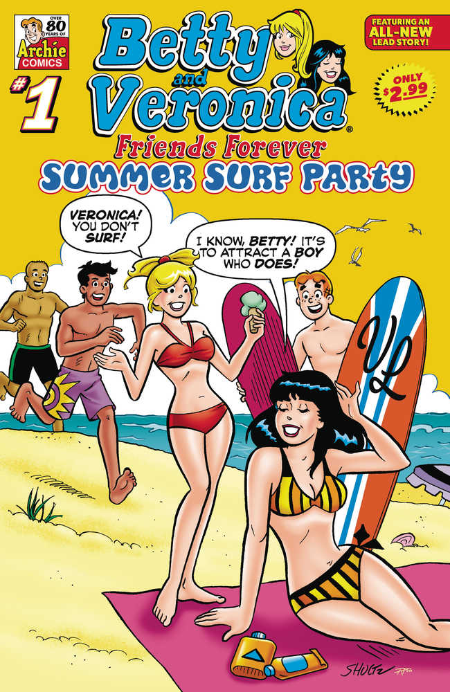 B&V Friends Forever Summer Surf Party #1 | Dragon's Lair Comics and Fantasy Houston TX