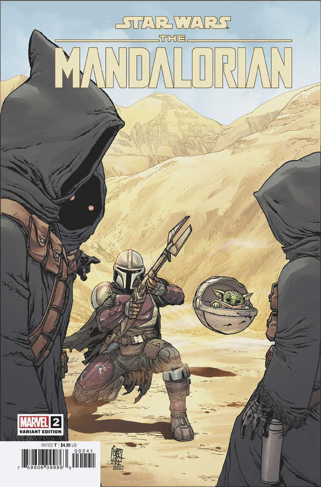 Star Wars Mandalorian #2 Camuncoli Variant | Dragon's Lair Comics and Fantasy Houston TX