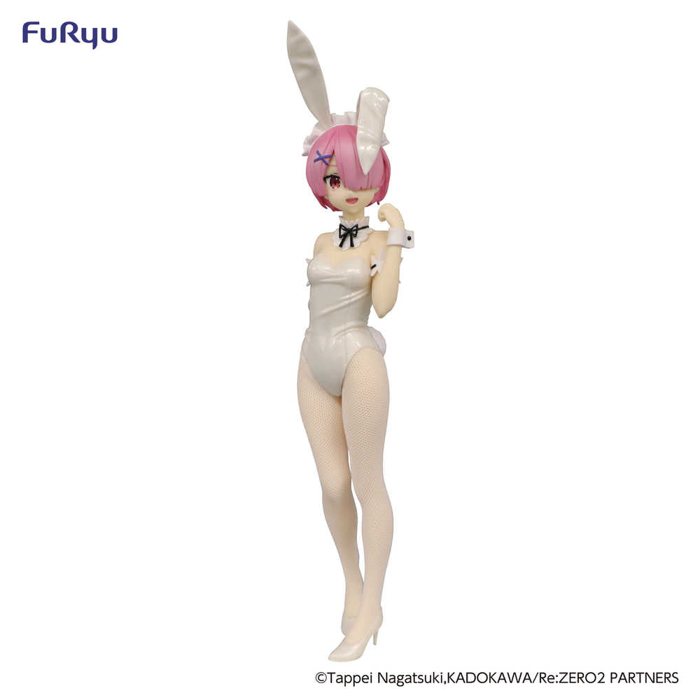Re Zero Biccute Ram White Pearl Color Ver Figure | Dragon's Lair Comics and Fantasy Houston TX
