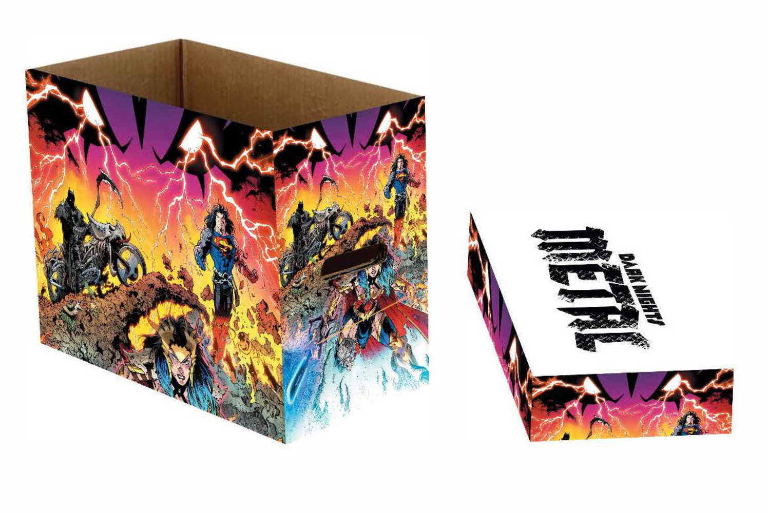 DC Comics Dark Knights Metal Short Comic Storage Box | Dragon's Lair Comics and Fantasy Houston TX