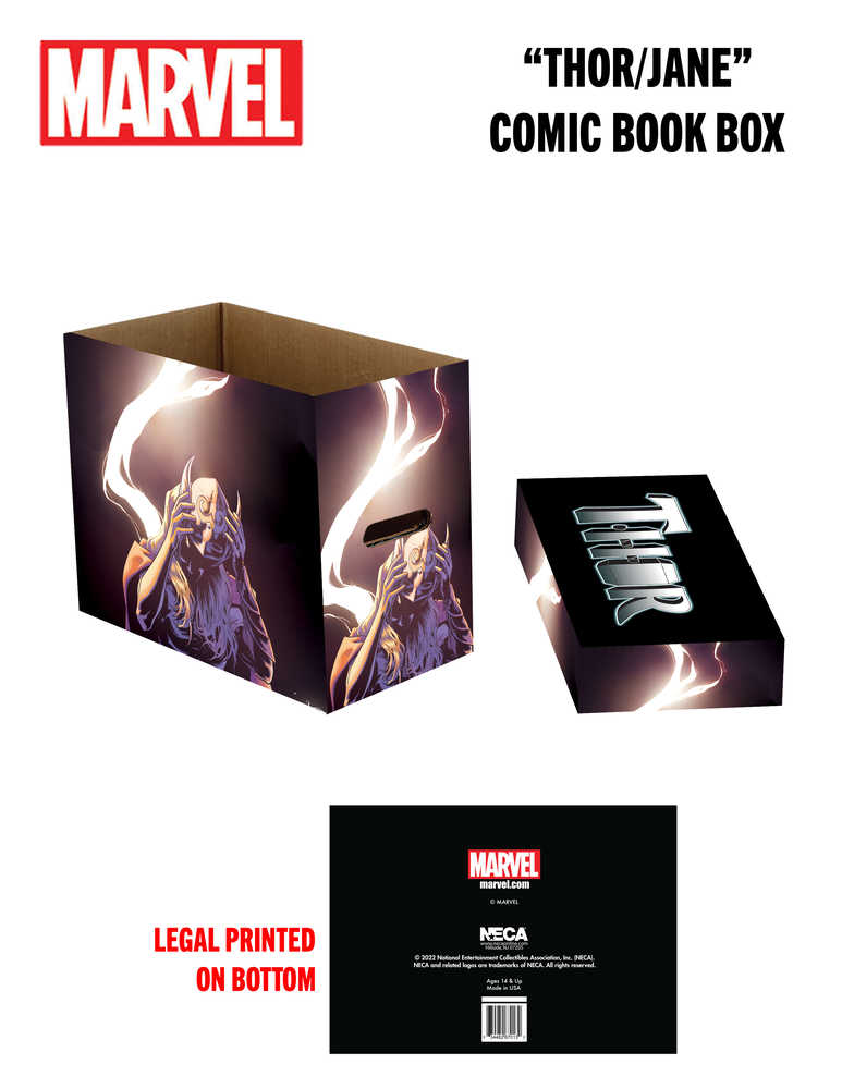 Marvel Thor 5pk Short Comic Storage Box | Dragon's Lair Comics and Fantasy Houston TX