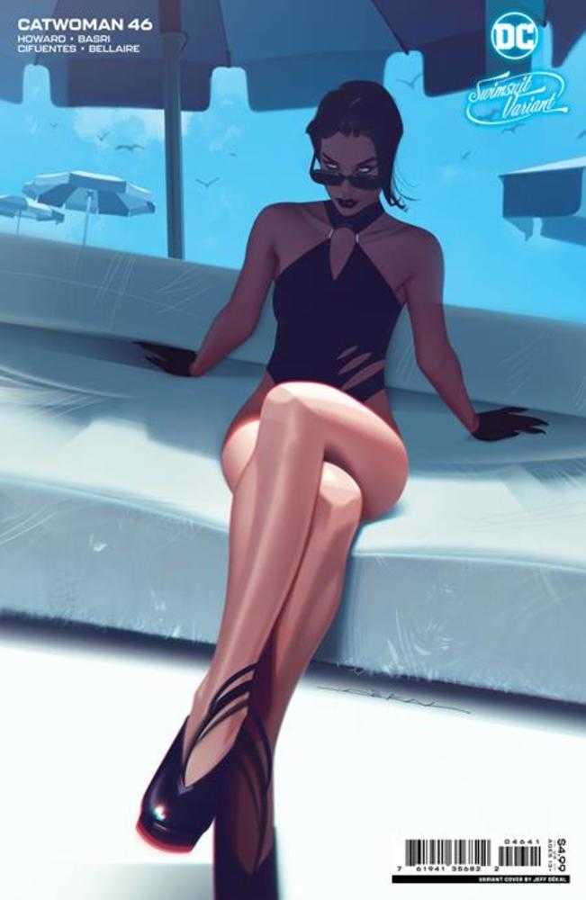 Catwoman #46 Cover C Jeff Dekal Swimsuit Card Stock Variant | Dragon's Lair Comics and Fantasy Houston TX