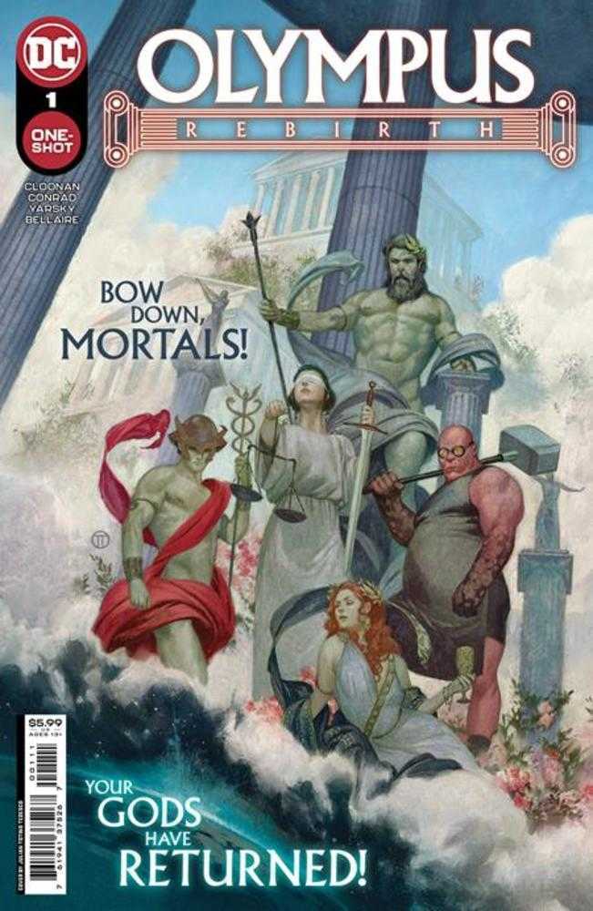 Olympus Rebirth #1 (One Shot) Cover A Julian Totino Tedesco | Dragon's Lair Comics and Fantasy Houston TX