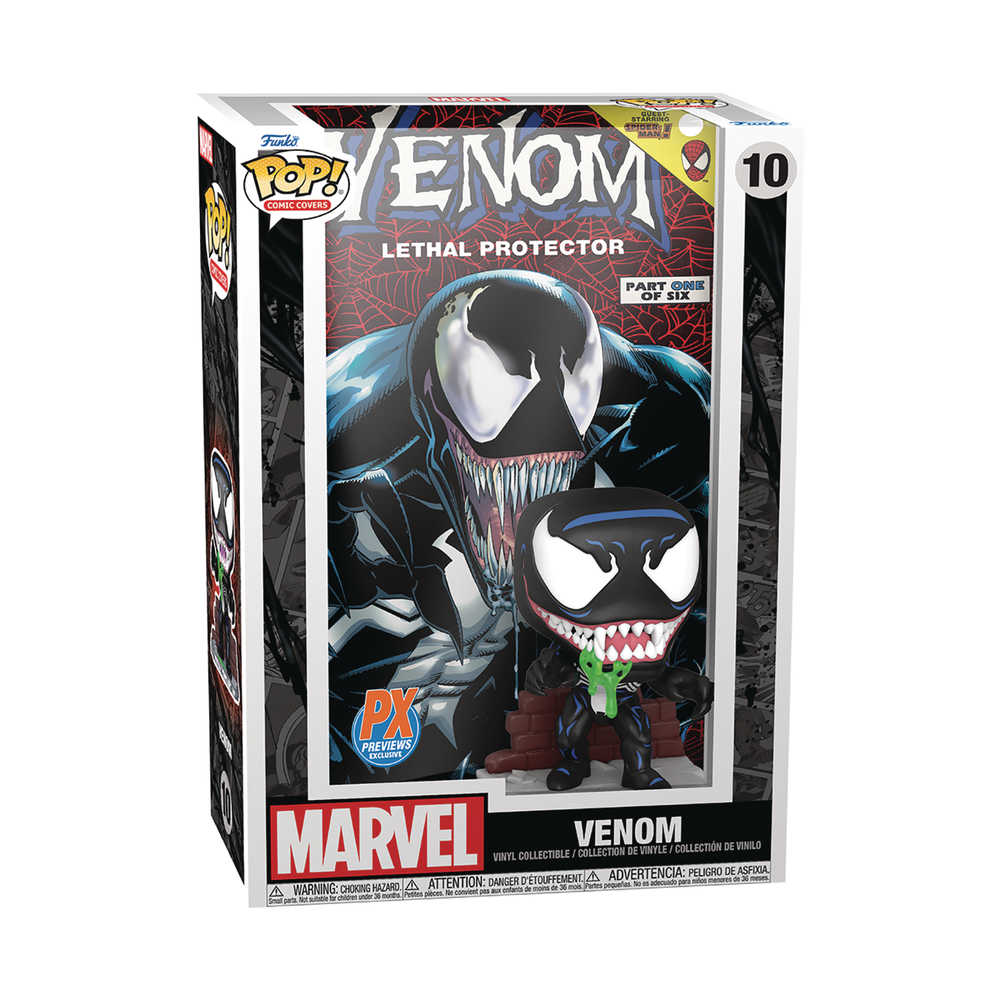 Pop Comic Cover Marvel Venom Lethal Protector V1 Previews Exclusive Vinyl Figure (C | Dragon's Lair Comics and Fantasy Houston TX