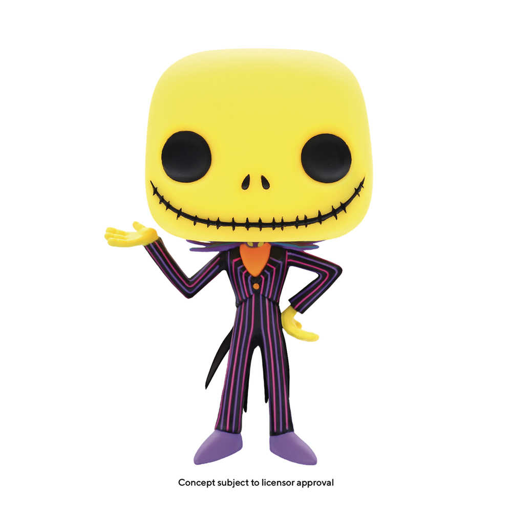 Pop Disney Nbx Blacklite Jack Vinyl Figure | Dragon's Lair Comics and Fantasy Houston TX