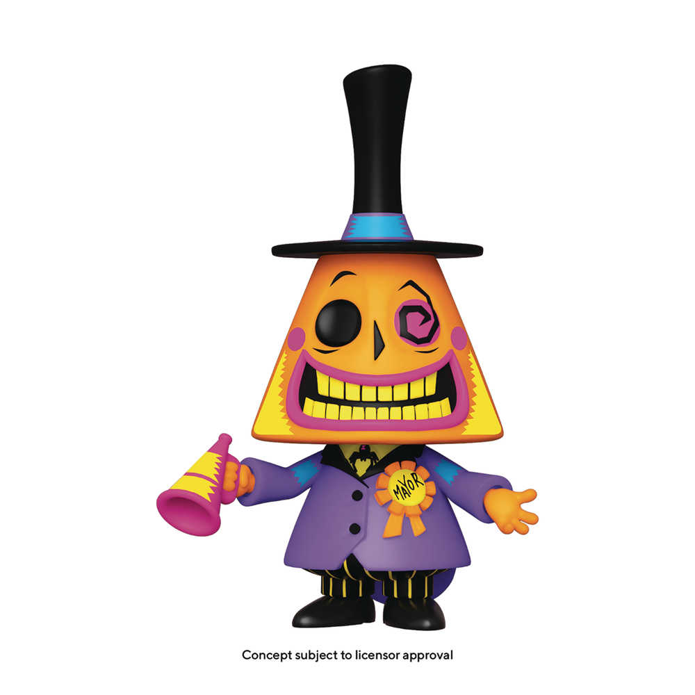 Pop Disney Nbx Blacklite Mayor Vinyl Figure | Dragon's Lair Comics and Fantasy Houston TX