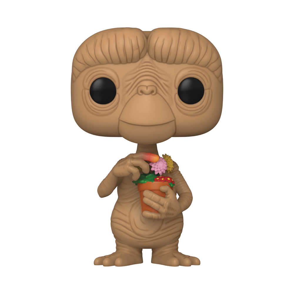 Pop Movies Et 40th Et with Flowers Vinyl Figure | Dragon's Lair Comics and Fantasy Houston TX
