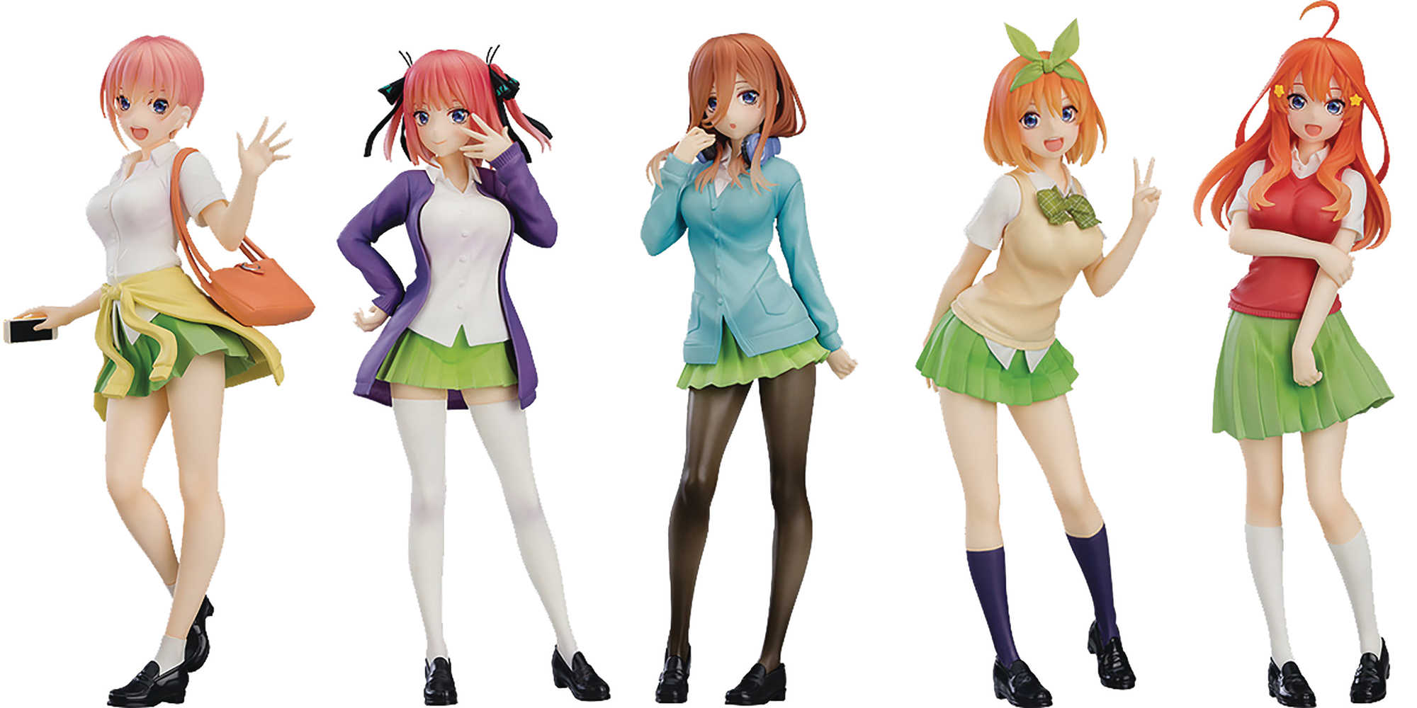 Quintessential Quintuplets Pop Up Parade PVC Figure Special Set | Dragon's Lair Comics and Fantasy Houston TX