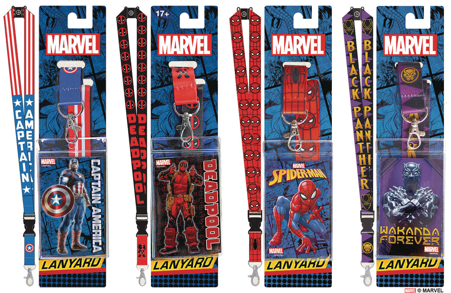 Marvel Comics 24 Ct Lanyard Assortment | Dragon's Lair Comics and Fantasy Houston TX