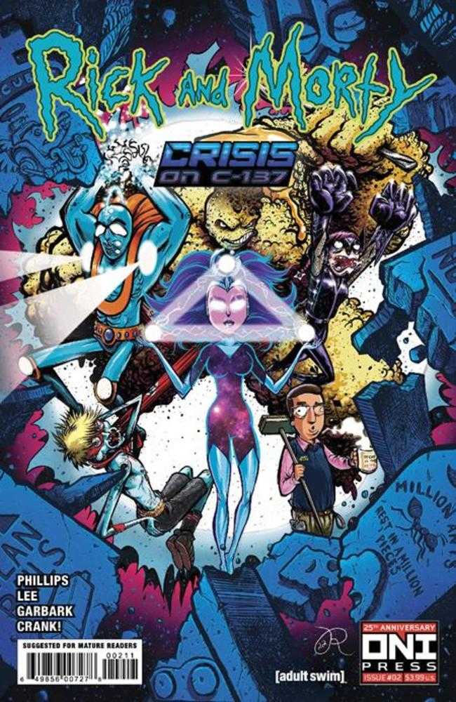 Rick And Morty Crisis On C 137 #2 (Of 4) Cover A Ryan Lee | Dragon's Lair Comics and Fantasy Houston TX